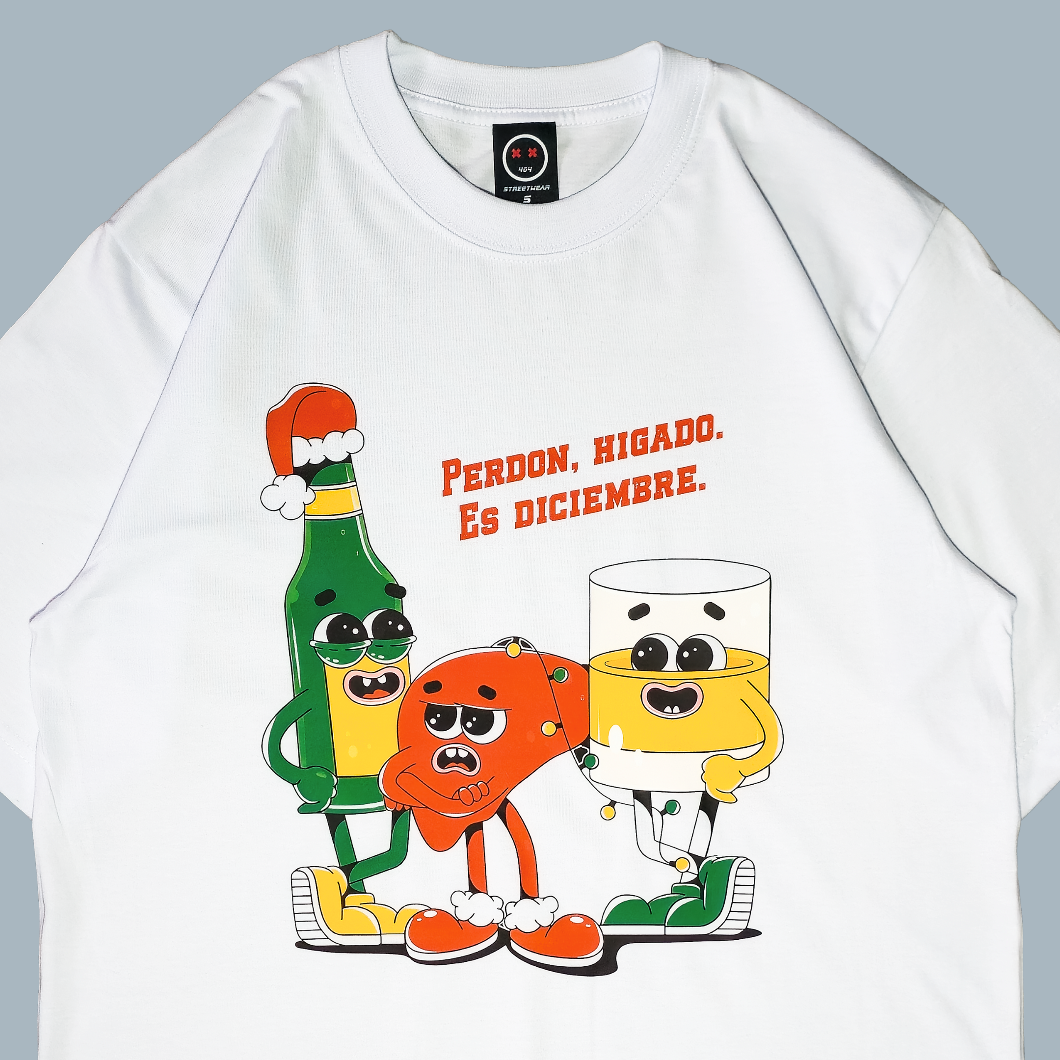 Camiseta Oversize - Perdón Hígado