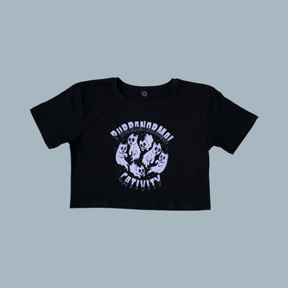 Camiseta Crop - Purranormal Cativity