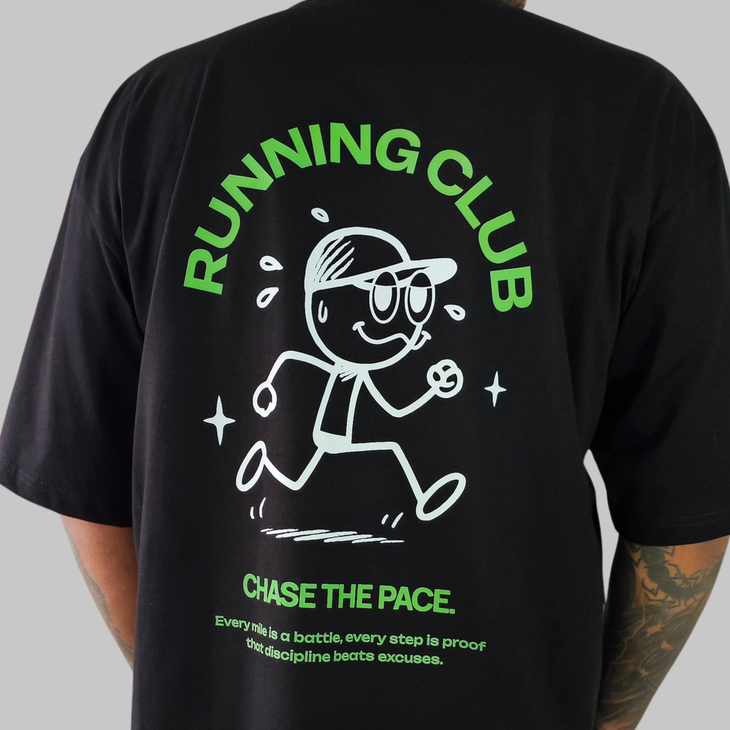 Camiseta Oversize - Running Club