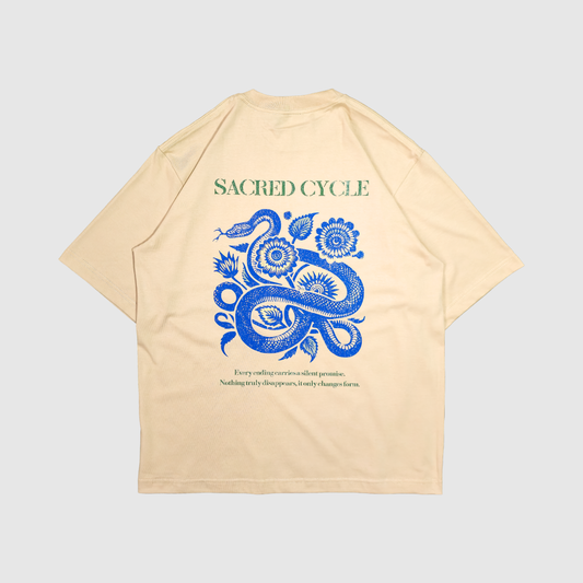Camiseta Oversize - Sacred Cycle