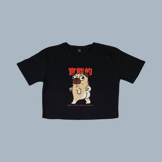 Camiseta Crop - Sexy, Not Vulgar