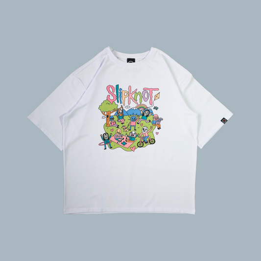 Camiseta Oversize - Slipknot Cute