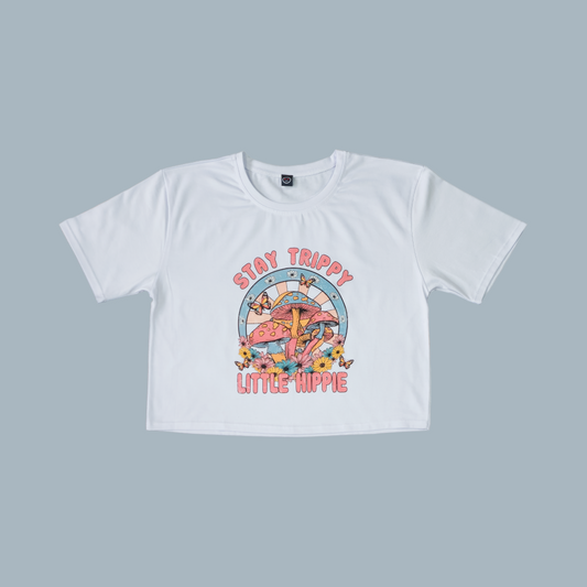Camiseta Crop - Stay Trippy