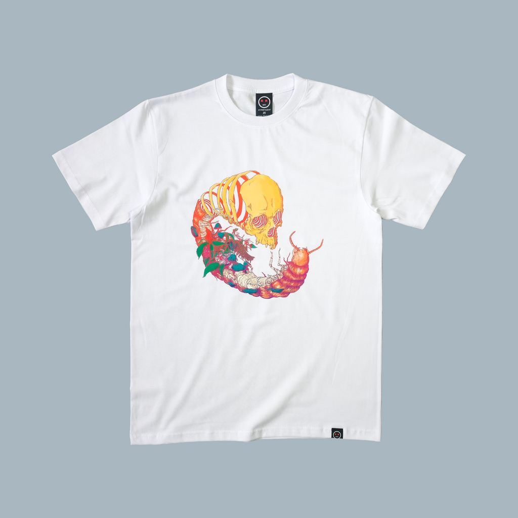 Camiseta Regular - Trippy Centipede