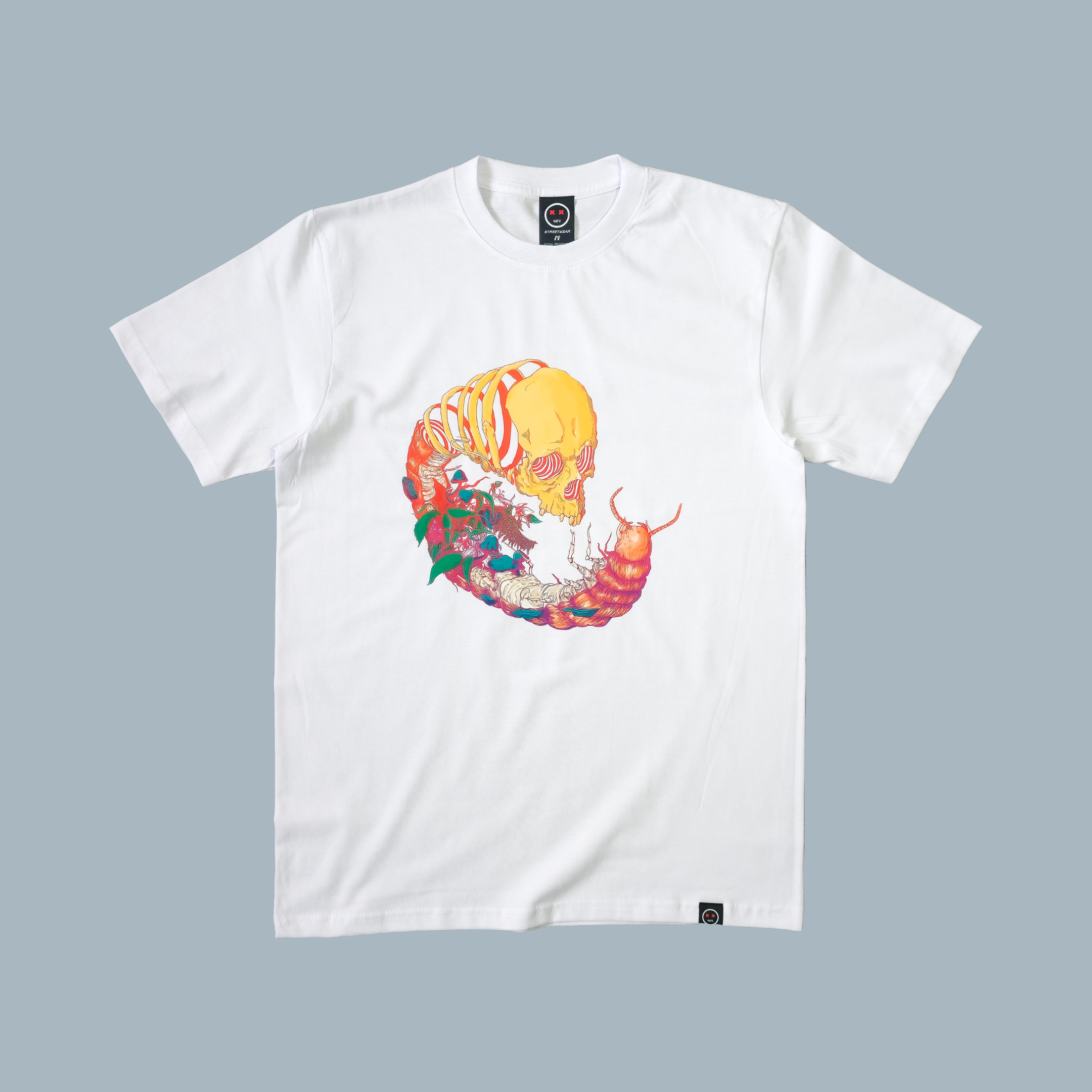 Camiseta Regular - Trippy Centipede