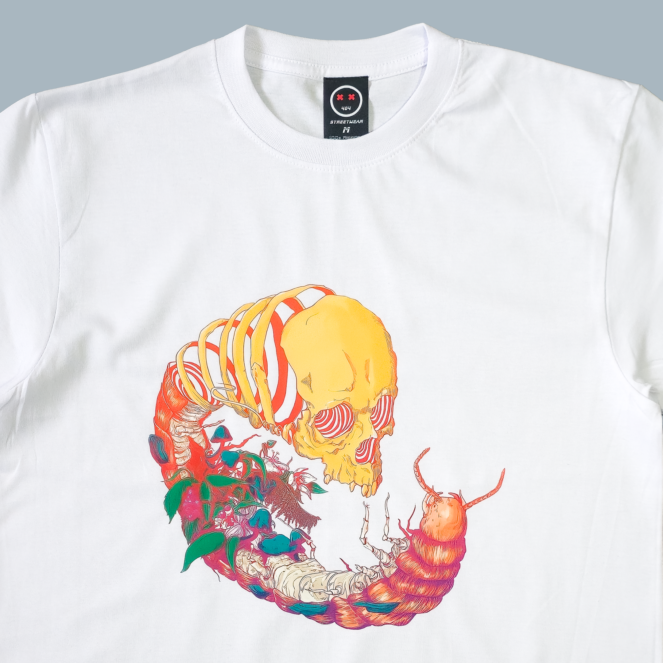 Camiseta Regular - Trippy Centipede