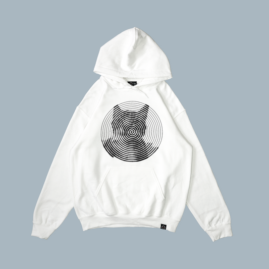 Hoodie - Vinyl Cat